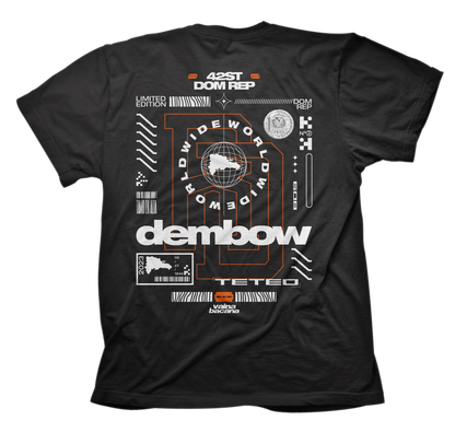 Dembow No2 Black Tshirt