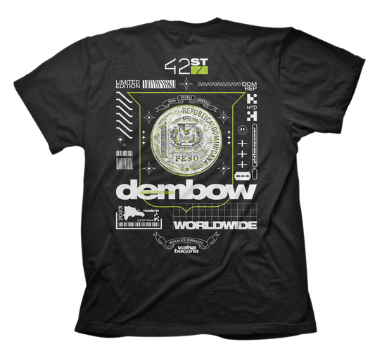 Dembow No1 Black Tshirt